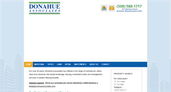 Desktop Screenshot of donahueassociates.com