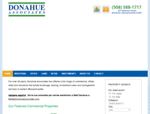 Tablet Screenshot of donahueassociates.com